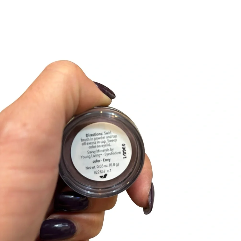 Lot of three Brand New Savvy Minerals by Young Living Loose Eyeshadow Envy Color